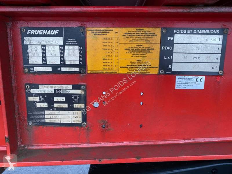Semitrailer Fruehauf