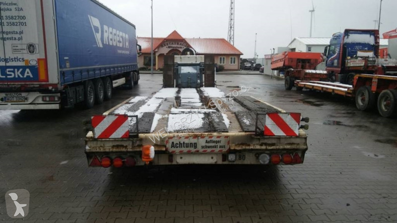 نصف مقطورة Langendorf Naczepa typu Tiefbett...