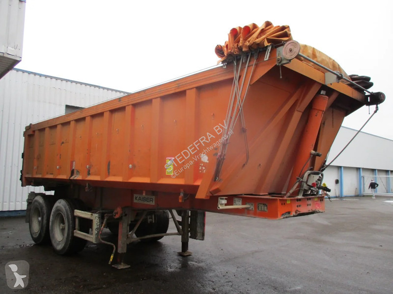 Semi reboque Kaiser 2 axle , steel tipper...