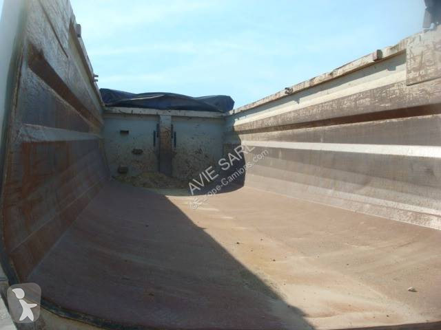 Semitrailer Fruehauf BENNE TP 38T 3 ESSIEUX...