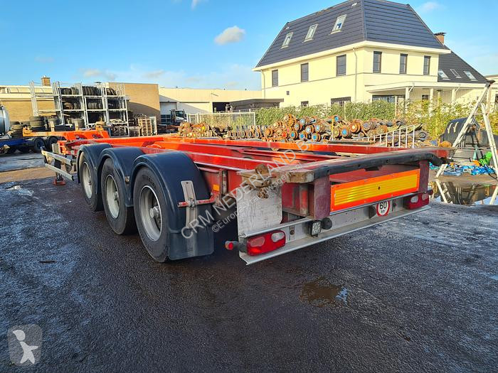 Semitrailer Renders RSCC 12-27 3 AXLE CONTAINER...
