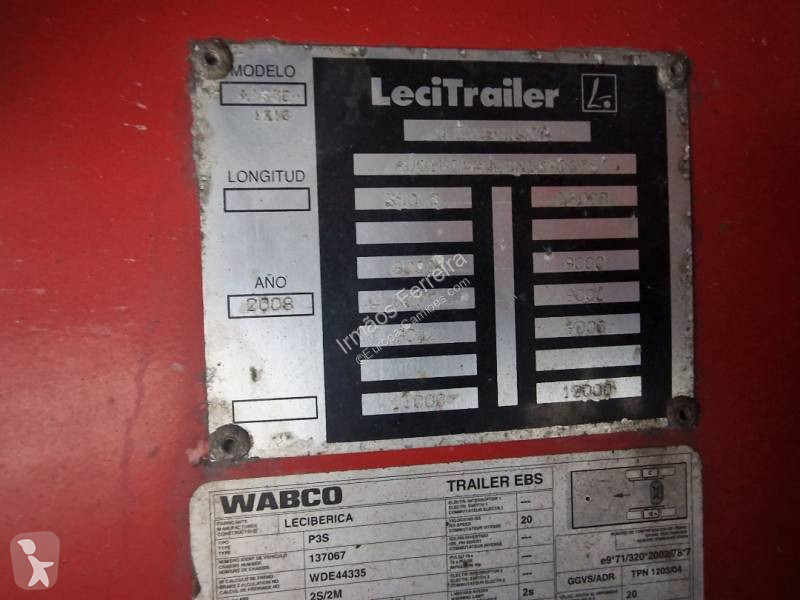 نصف مقطورة Lecitrailer LTP3E