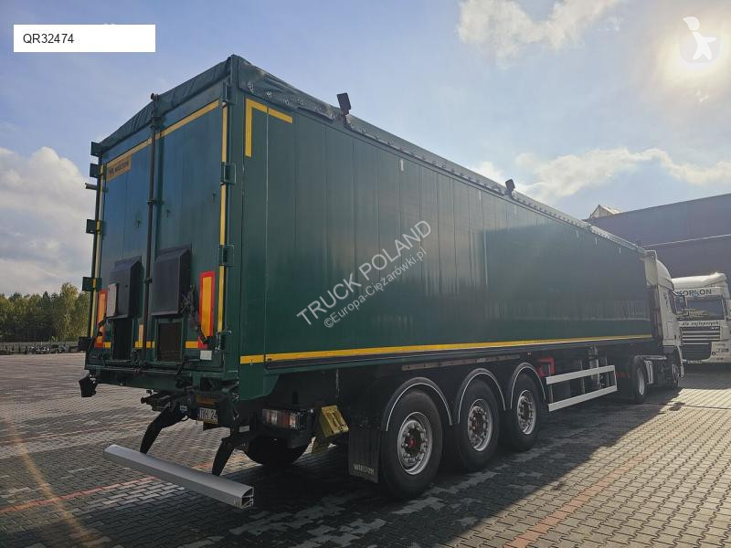 Semitrailer Wielton wywrotka 66m3 / 29 PALETOWA...