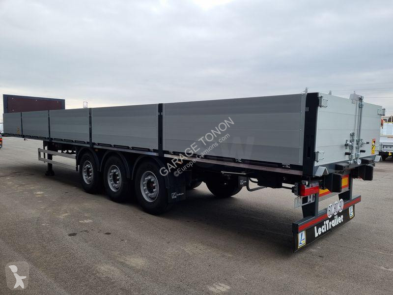Semitrailer Lecitrailer  PLATEAU RIDELLES...