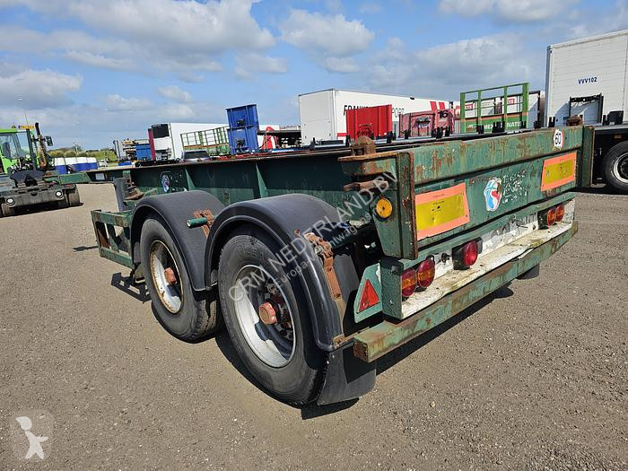 Oplegger Flandria 2 AXLE 20 FT CHASSIS STEEL...
