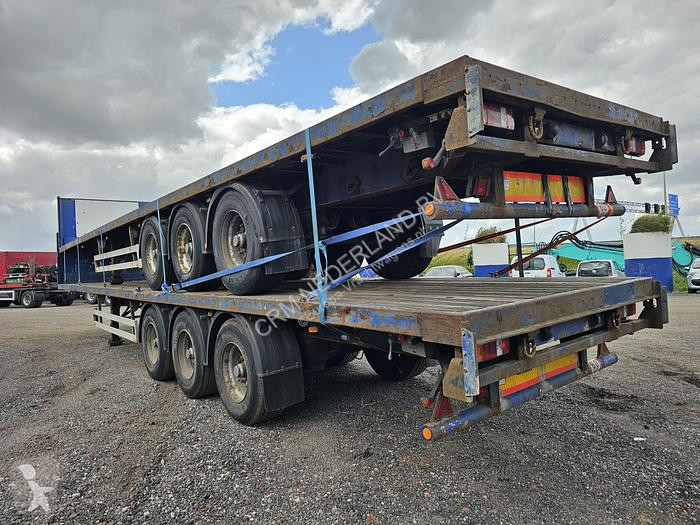Semiremorca Pacton 3 AXLE FLATBED TRAILER BPW DRUM