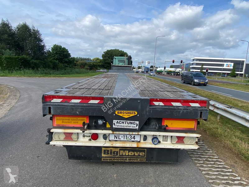 Sættevogn Broshuis trailer 3 -time extendable...