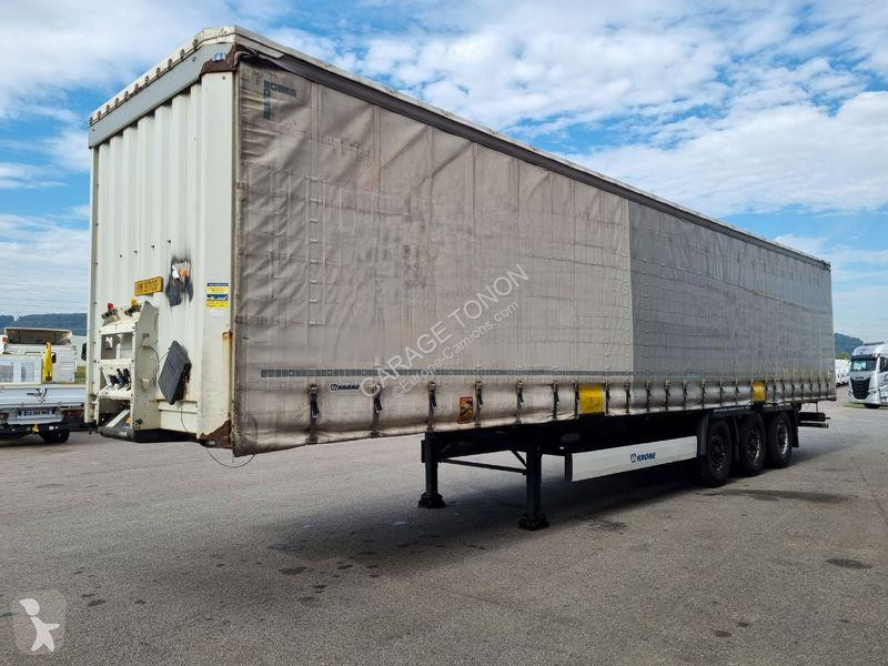 Semitrailer Krone  TAUTLINER FOSSE A BOBINES...