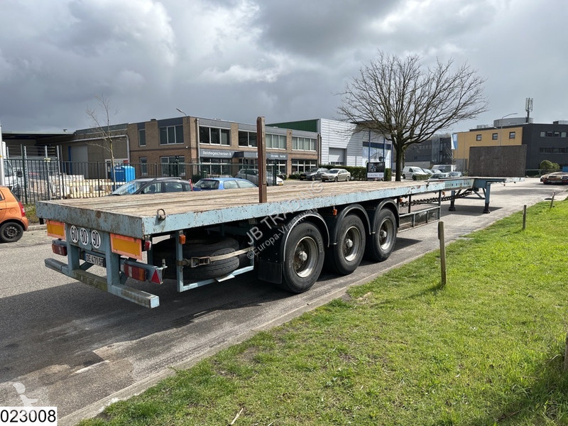 Semitrailer Nooteboom open laadbak 42000 KG,...