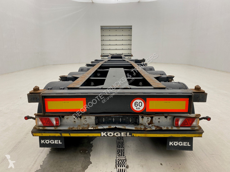Semitrailer Kögel Polyvalent skelet 20-30-40 ft