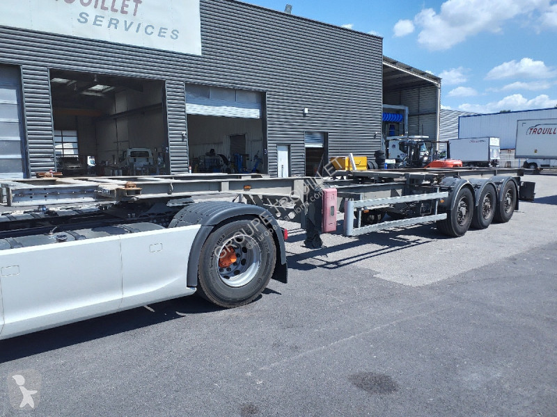 Oplegger Trouillet 38 TONNES CHARIOT COULISSANT