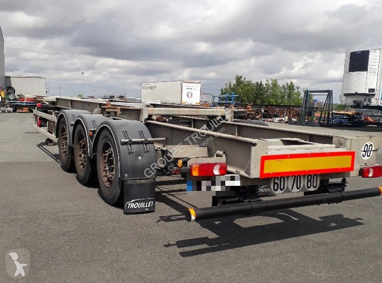 Semirimorchio Trouillet 38 TONNES CHARIOT...