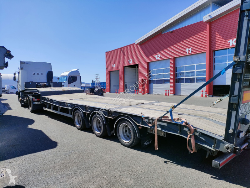 نصف مقطورة Trouillet 38 TONNES PORTE-ENGINS
