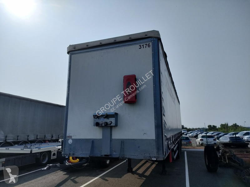 Semitrailer Trouillet 38 TONNES HAYON 2 PORTES...