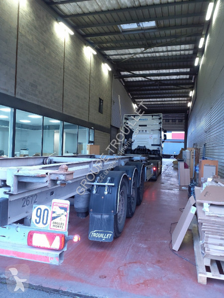 Semitrailer Trouillet 38 TONNES CHARIOT COULISSANT