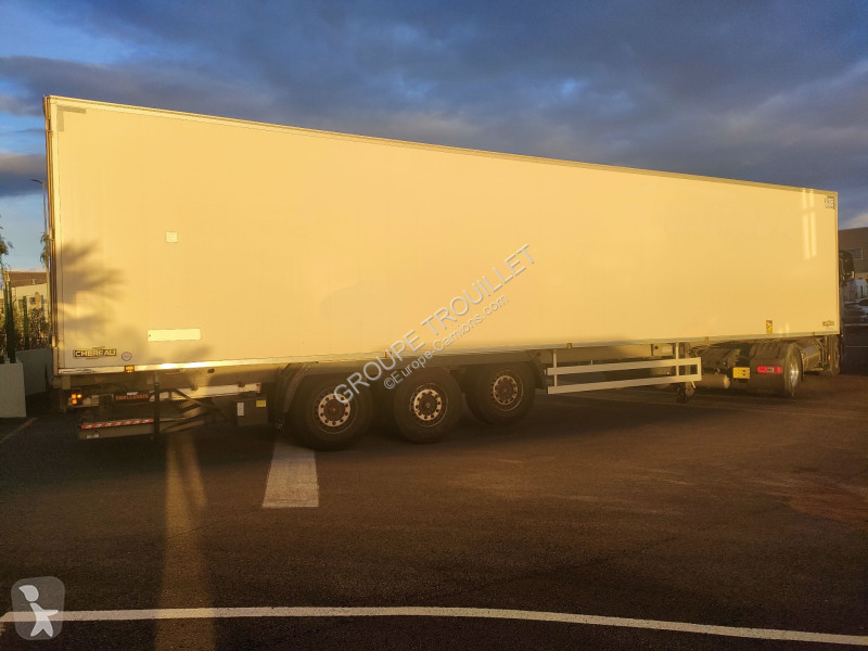 نصف مقطورة Trouillet 38 TONNES HAYON CAISSE...