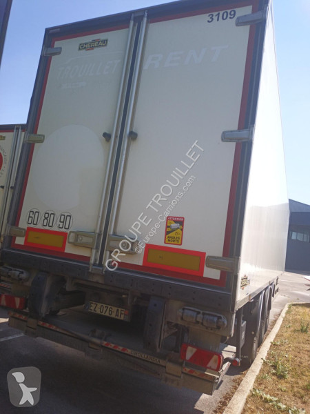 نصف مقطورة Trouillet 38 TONNES HAYON CAISSE...