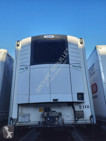 Semitrailer Trouillet FRIGO 38 TONNES HAYON...
