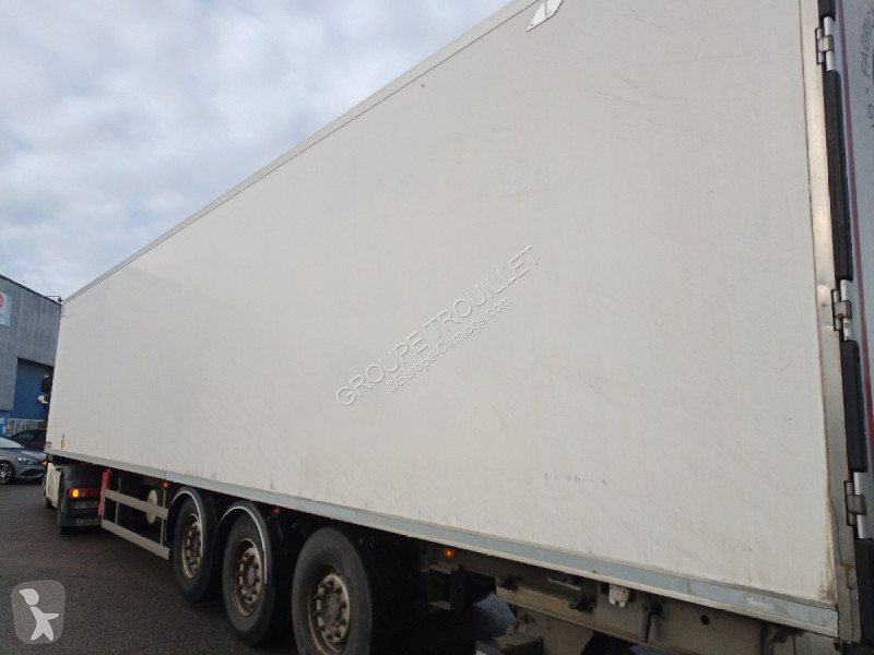Semitrailer Trouillet FRIGO 38 TONNES HAYON...