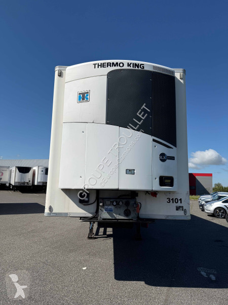 Semitrailer Trouillet FRIGO 38 TONNES HAYON...