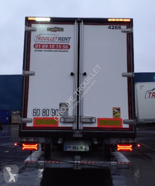 نصف مقطورة Trouillet 38 TONNES HAYON CAISSE...