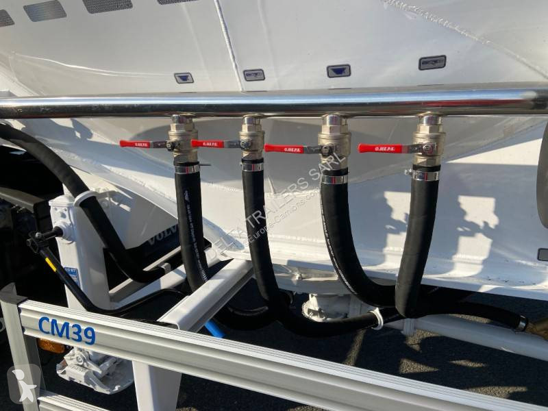 Semi reboque Omeps 39m3 plate dispo rapidement