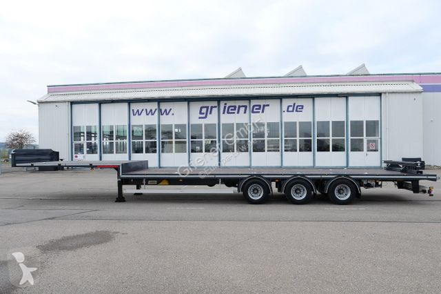 Sættevogn Kässbohrer K.SPJ3 / JUMBO PLATTFORM /...