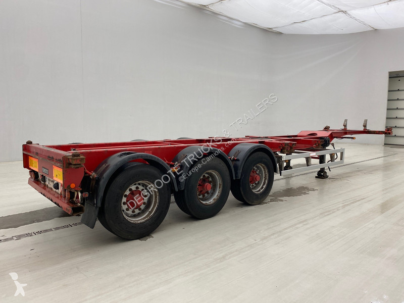 Semitrailer Renders Skelet 20-30-40 ft