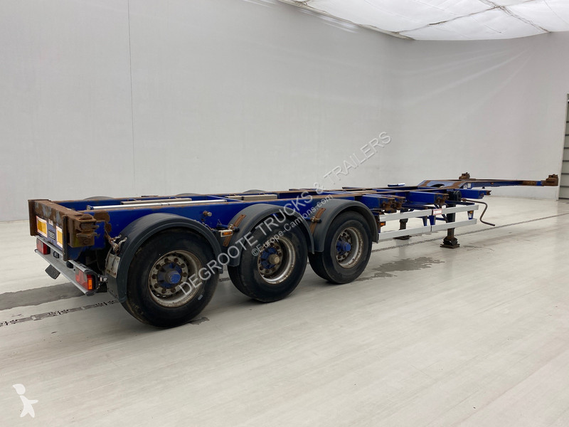 Semitrailer Renders Skelet 20-30-40 ft