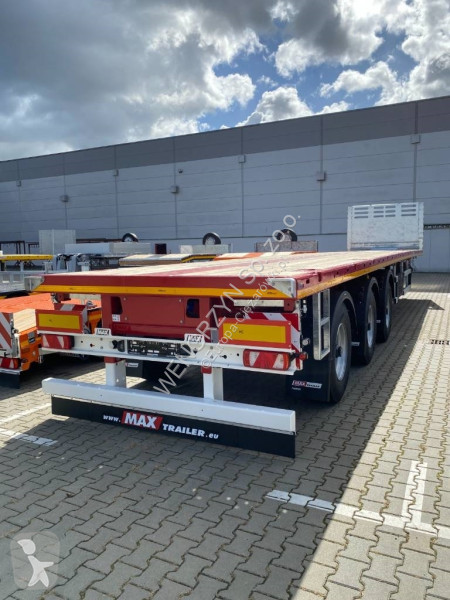 Oplegger MAX Trailer 3 osiowa platforma 2 x...