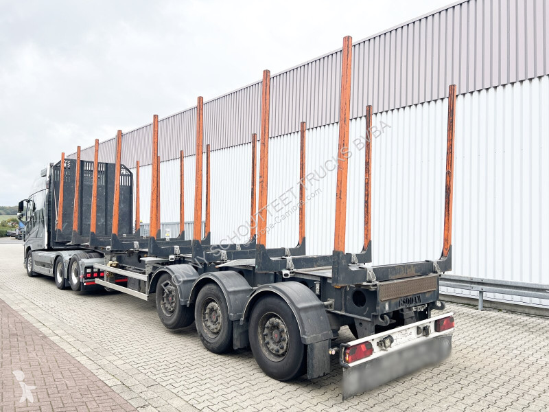 Semiremorca  Gsodam 3-Achs Holzauflieger Gsodam...