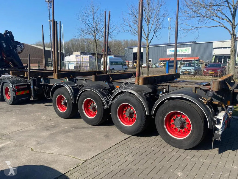 Sættevogn Doll 4 AXLE - BPW - WOOD / HOLZ /...