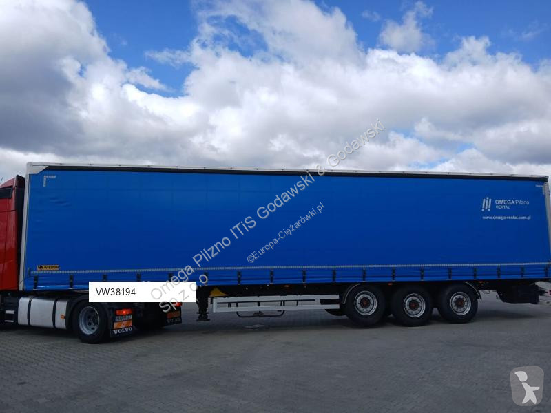 Semitrailer Wielton NS-3 Standard – podnoszona oś