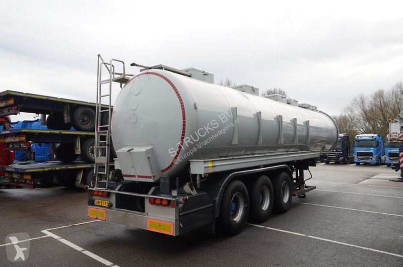 Oplegger Dijkstra 3 AXLE TANK TRAILER 36 M3