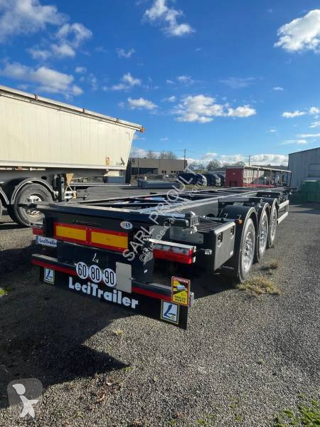 Semitrailer Lecitrailer Châssis Porte conteneurs