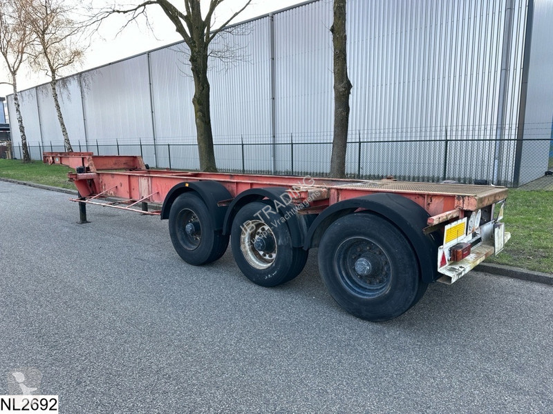 Oplegger Fruehauf Container 20 FT, Steel...