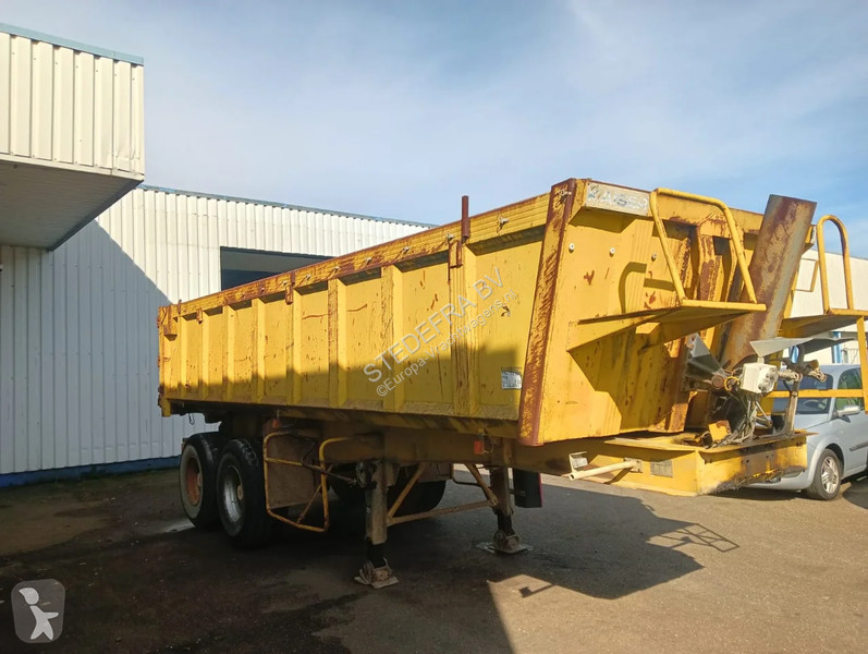 Sættevogn Kaiser 2 Axle Steel Tipper , Spring...