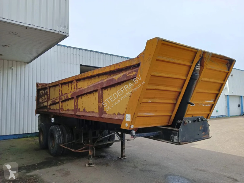 Oplegger Fruehauf 2 Axle Steel Tipper, 8 tyres...