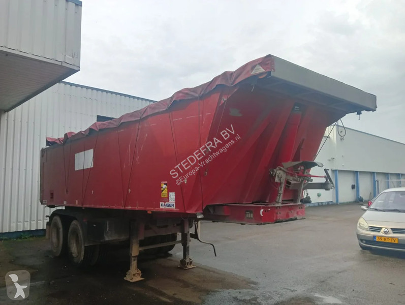 Sættevogn Kaiser 2 Axle Alu Tipper , 8 Tyres ,...