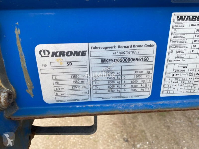 Semitrailer Krone