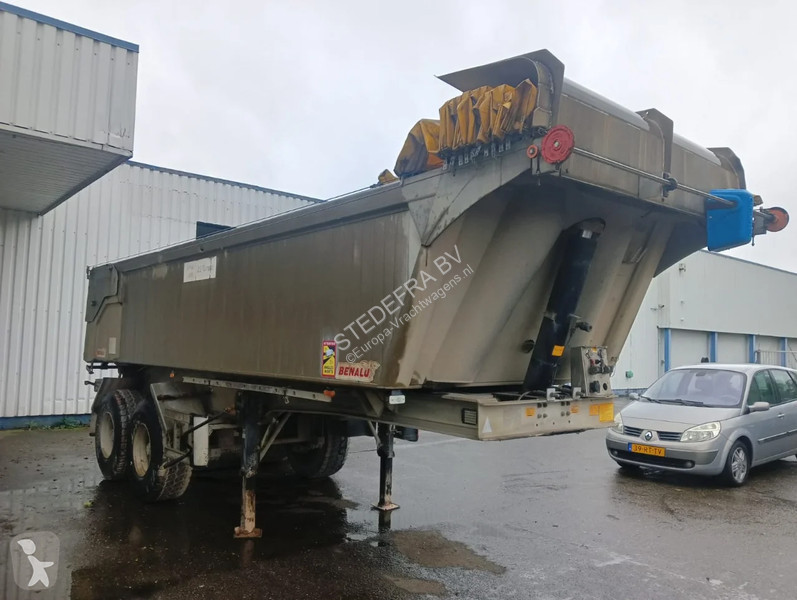 Semi reboque Benalu 2 Axle Alu Tipper , Spring...