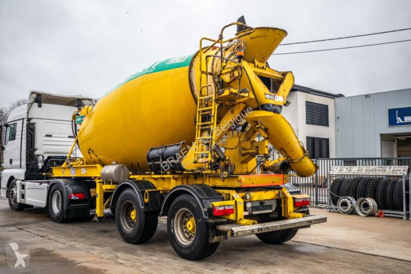 Sættevogn   BETON MIXER/MALAXEUR/MISCHER-10M3-...