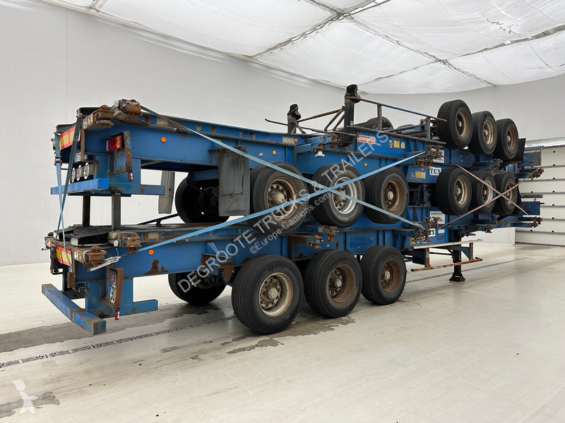 Oplegger Fruehauf Stack 4 x Skelet 2 x 20-40 ft