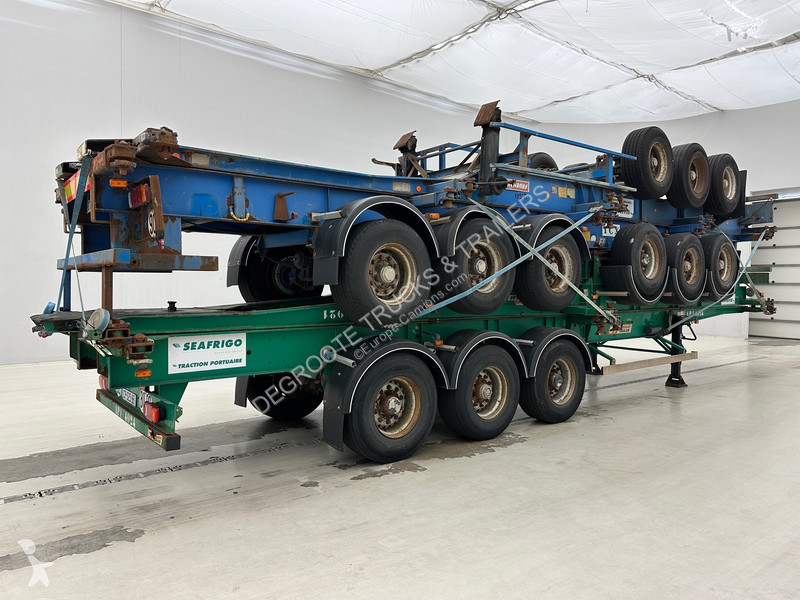 Oplegger Fruehauf 4x Skelet 2 x 20-40 ft