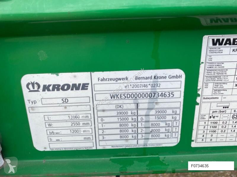 Sættevogn Krone