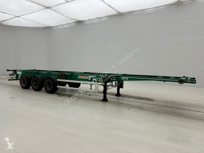 Semitrailer Fruehauf Skelet 2 x 20-40 ft
