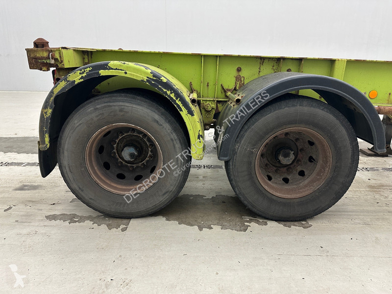 Semitrailer Pacton Skelet 20 ft