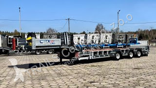 Sættevogn Mega Extandable Low-loader 18.60 m 2...