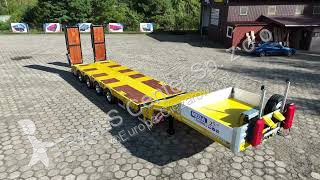 Semirimorchio Mega 4 axle low floor 18.600 m....