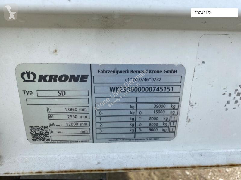 نصف مقطورة Krone SD